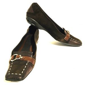 Cole Haan Nike Air suede leather loafer/flats 7.5